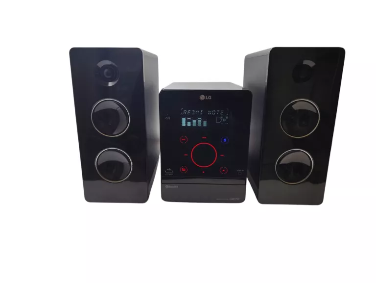 WIEŻA LG CM2760 BLUETOOTH / CD / MP3 + 2 GŁOŚNIKI + PILOT (160 W RMS)