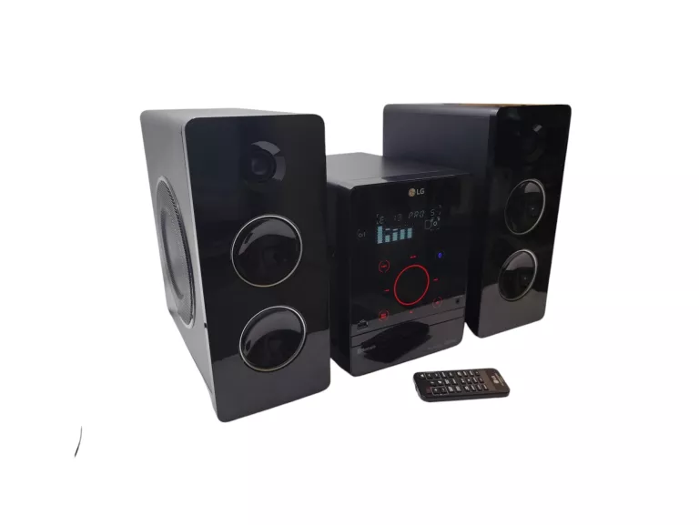 WIEŻA LG CM2760 BLUETOOTH / CD / MP3 + 2 GŁOŚNIKI + PILOT (160 W RMS)