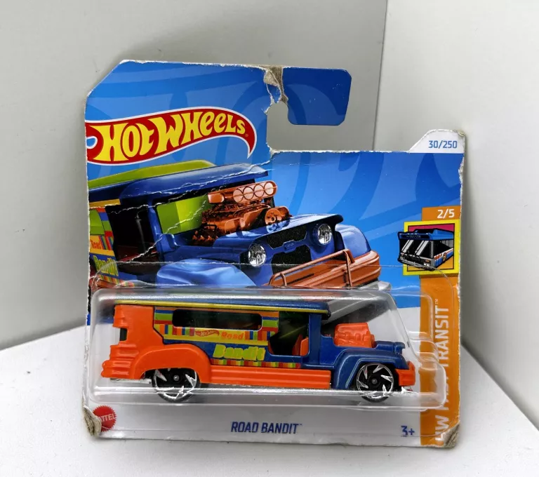 30/250 - HW FAST TRANSIT - ROAD BANDIT - HOT WHEELS