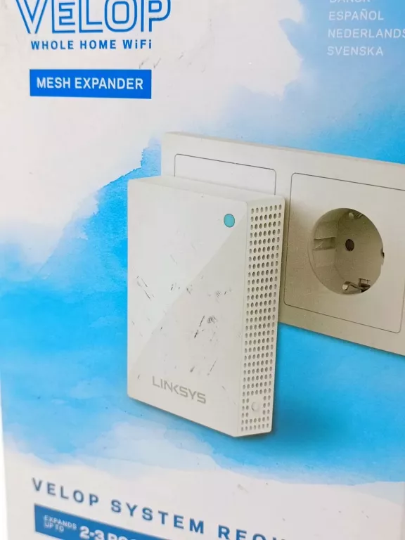 TRANSMITER SIECIOWY LINKSYS WHW0101P-EU AC1300
