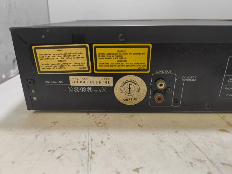 ODTWARZACZ PIONEER PD-5700 *OPIS*