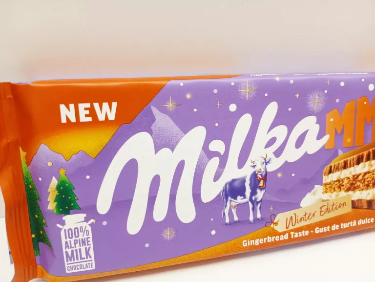MILKA MAX MLECZNA PIERNIKOWA ZIMOWA EDYCJA LIMITOWANA 300G