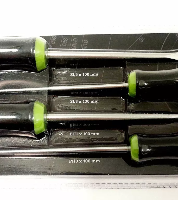 ZESTAW WKRĘTAKÓW NITEO TOOLS S1S0029--19 4 SZTUKI