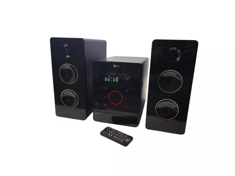 WIEŻA LG CM2760 BLUETOOTH / CD / MP3 + 2 GŁOŚNIKI + PILOT (160 W RMS)