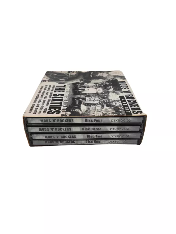 MODS V. ROCKERS - V/A - 4 CD