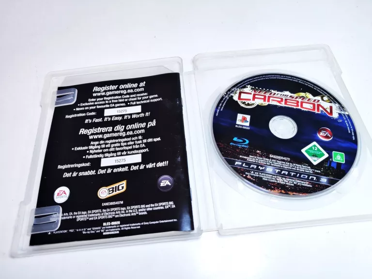 PS3 NEED FOR SPEED CARBON