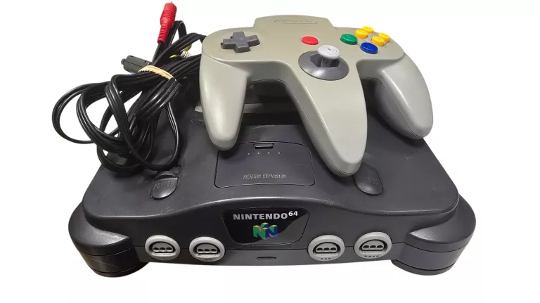KONSOLA NINTENDO 64 + PAD + OKABLOWANIE