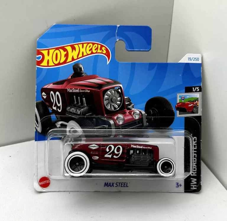 19/250 - HW ROADSTERS - MAX STEEL -