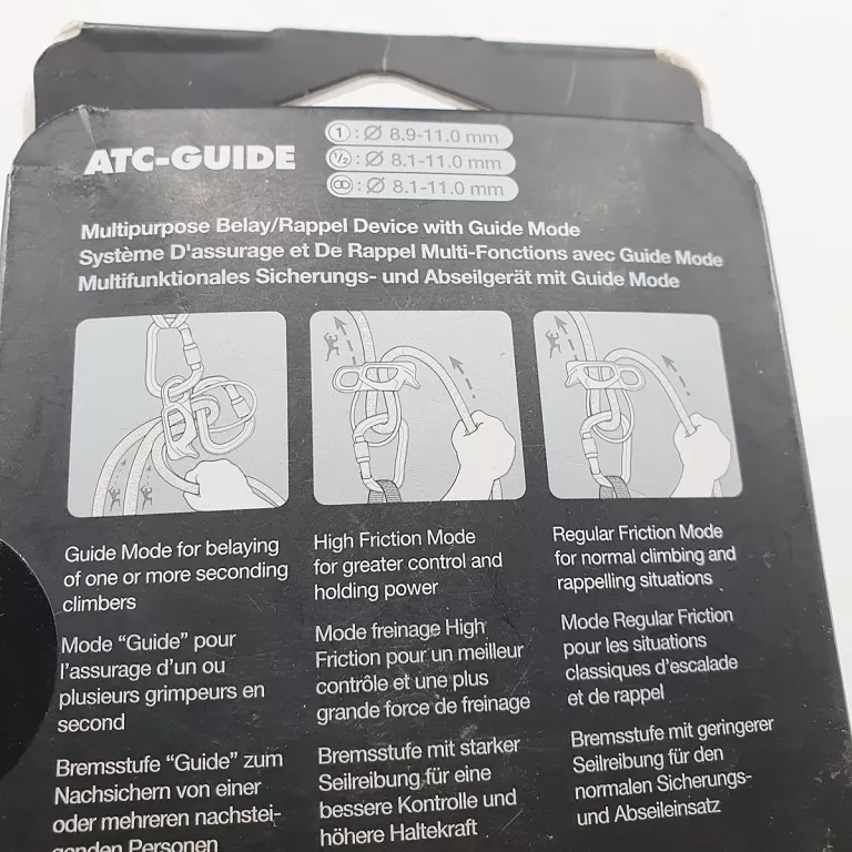 PRZYRZĄD ASEKURACYJNY ATC GUIDE, BLACK DIAMOND