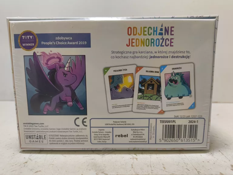 REBEL GRA ODJECHANE JEDNOROŻCE 2 EDYCJA