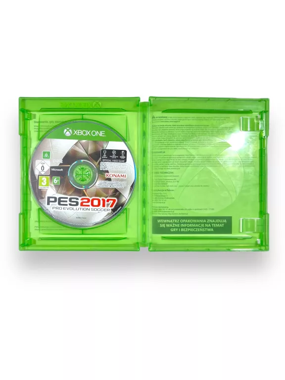 GRA NA XBOX ONE PES 2017 PRO EVOLUTION SOCCER