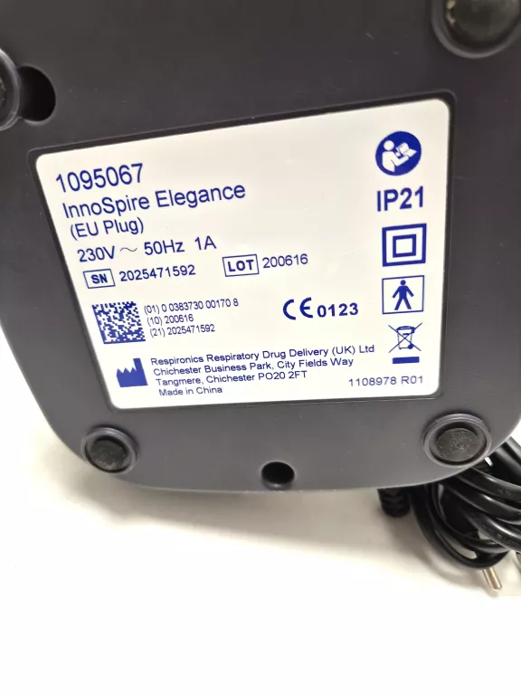 INHALATOR PHILIPS INNOSPIRE ELEGANCE