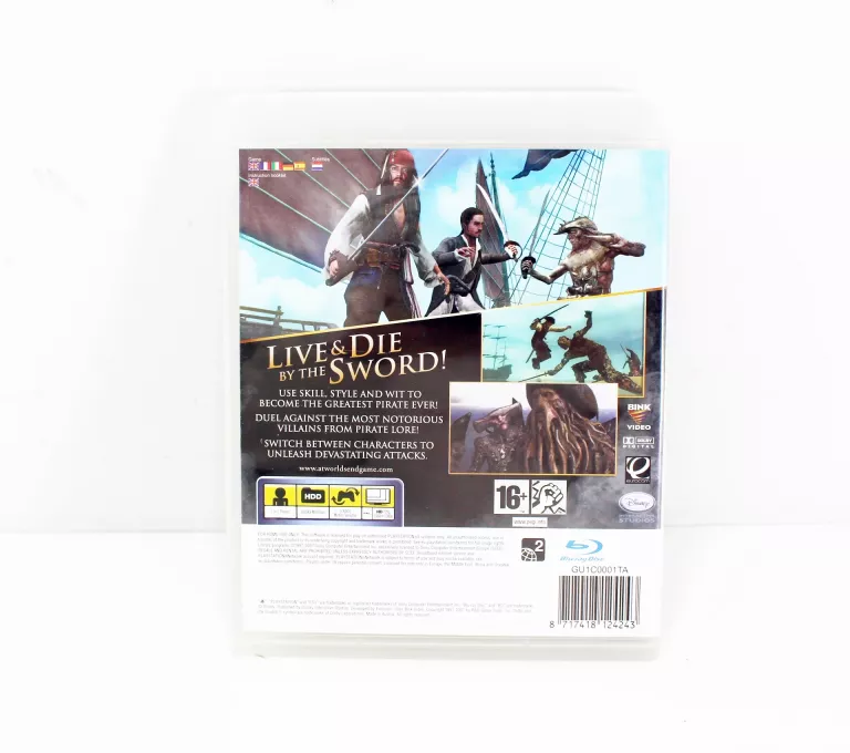 GRA NA KONSOLĘ PS3 PIRATES OF THE CARIBBEAN: AT WORLD'S END