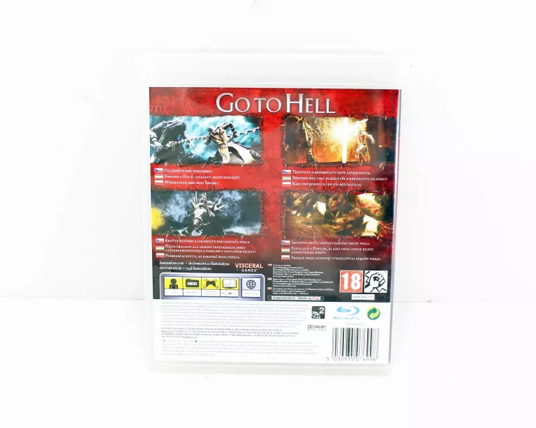 GRA NA KONSOLĘ PS3 DANTES INFERNO / POLSKA WERSJA