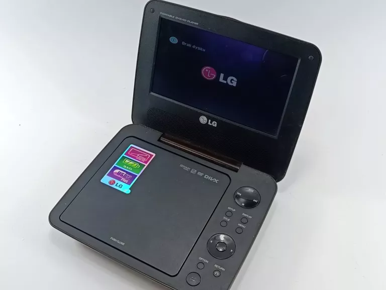 PRZENOŚNY ODTWARZACZ DVD LG DP650