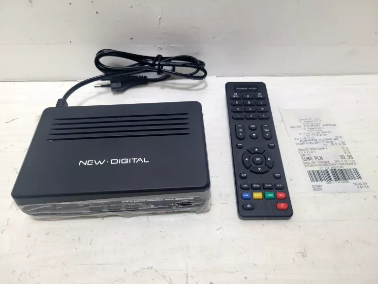 DEKODER TUNER NEW DIGITAL T2 265 HD DVB-T2 HD POLECAM!