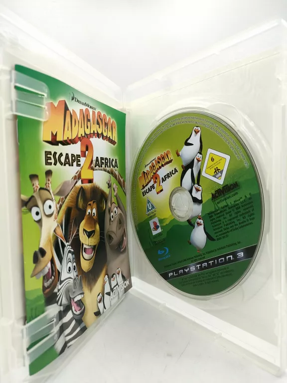 MADAGASCAR 2 ESCAPE AFRICA PS3