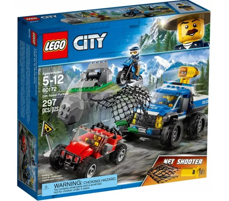 KLOCKI LEGO 60172 CITY - POŚCIG GÓRSKĄ DROGĄ