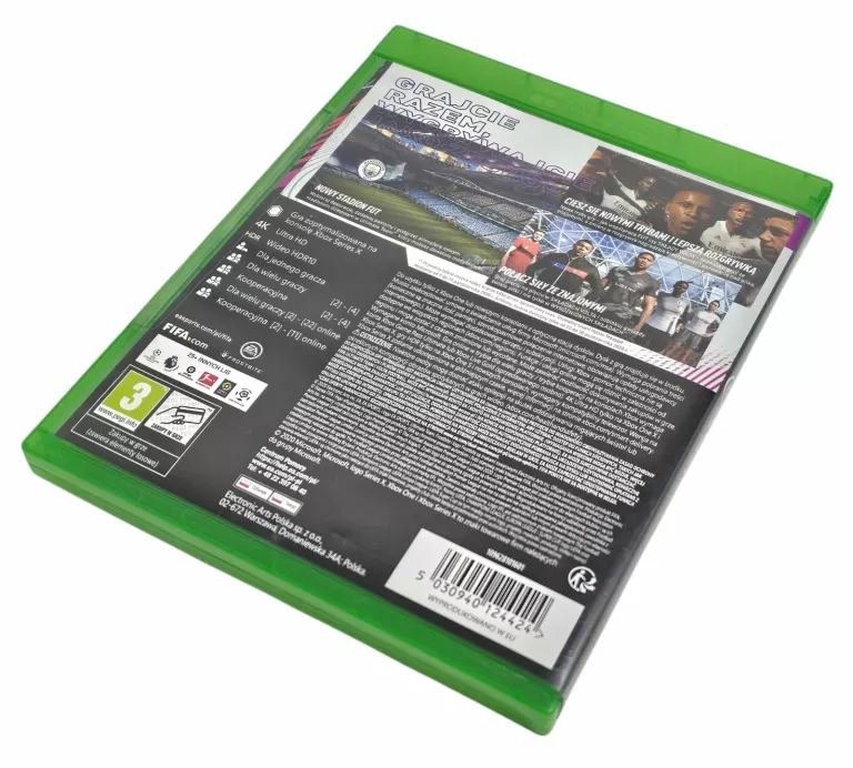 GRA FIFA 21 PL WERSJA XBOX ONE/XBOX SERIES X