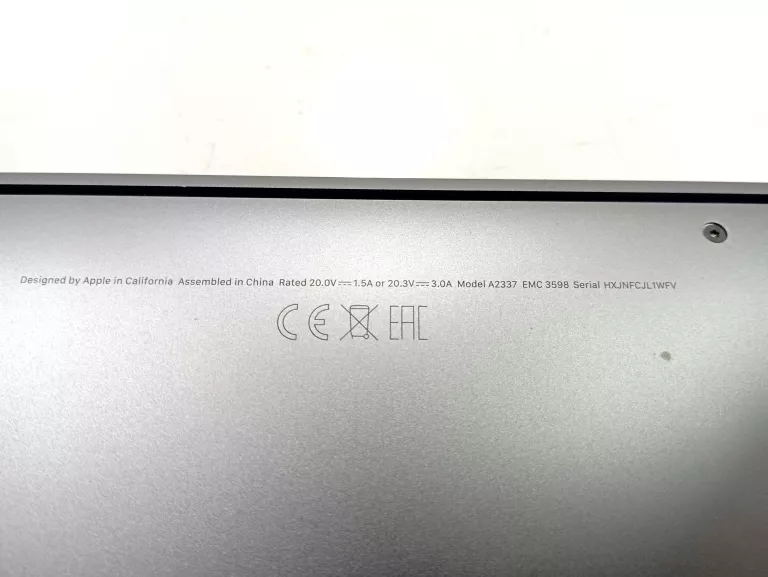 APPLE MACBOOK AIR 13,3/M1/8GB/256GB/MACOS (MGN63ZEA) #GWARANCJA 100%BAT