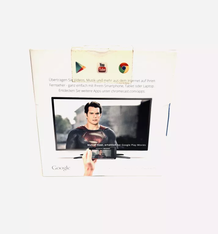 GOOGLE CHROMECAST H2G2-42 KOMPLET