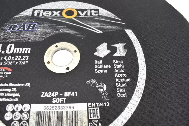 TARCZA FLEX O VIT 356,0MM/4,0MM/22,23MM STAL/SZYNY