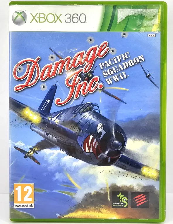 XBOX 360 DAMAGE INC PACIFIC SQUADRON WWII