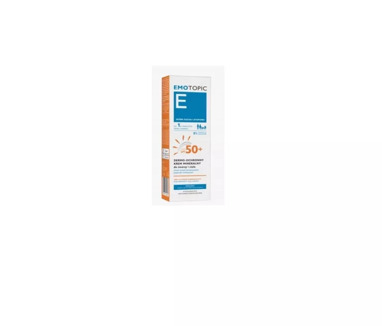 KREM DO OPALANIA DO TWARZY EMOTOPIC 50 SPF 75 ML