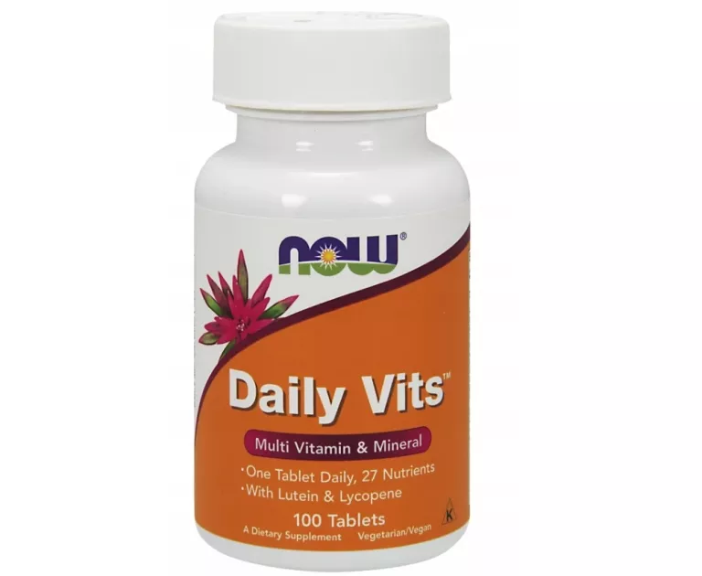 NOW FOODS DAILY VITS WITAMINY I MINERAŁY 100 TABL