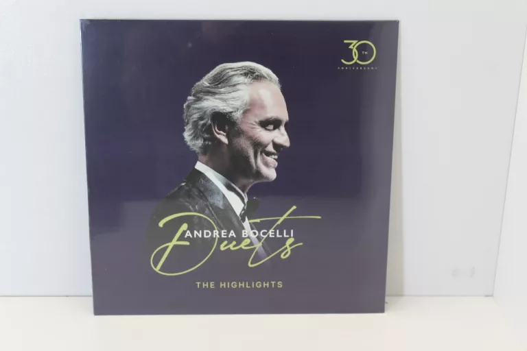 ANDREA BOCELLI - DUETS - 30TH ANNIVERSARY
