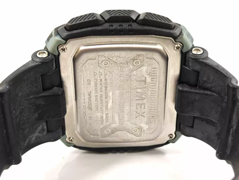 ZEGAREK WODOSZCZELNY TIMEX SHOCK COMMAND ALARM STOPER TW5M18200