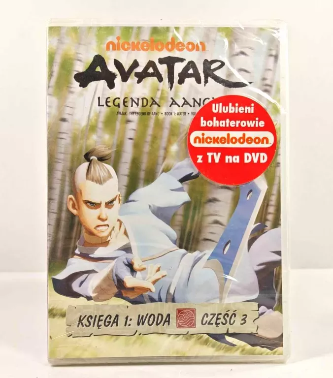 PŁYTA DVD LEGENDA AANGA KSIĘGA 1: WODA CZĘŚĆ 3