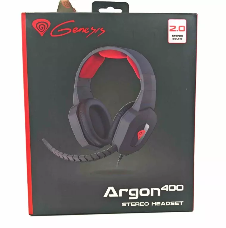 SŁUCHAWKI GENESIS ARGON 400 (H59) GAMING MIKROFON JACK PC XBOX PS