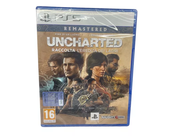 UNCHARTED: KOLEKCJA DZIEDZICTWO ZŁODZIEI SONY PLAYSTATION 5 (PS5) FOLIA!