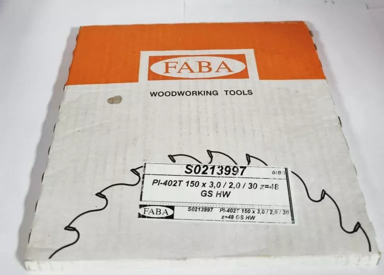 TARCZA TNĄCA FABA PL-402T 150X3,0/2,0/30 Z=48