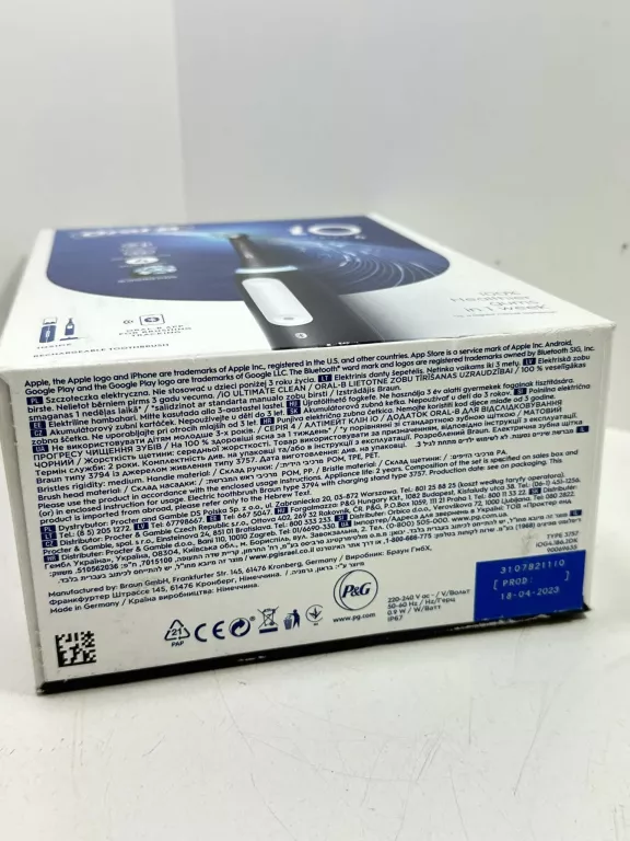 ORAL-B SERIES 4 CZARNA