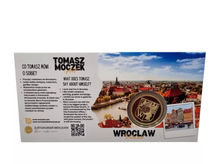 MONETY WROCŁAWSKIE KRASNALE TOMASZ MOCZEK SYZYFKI