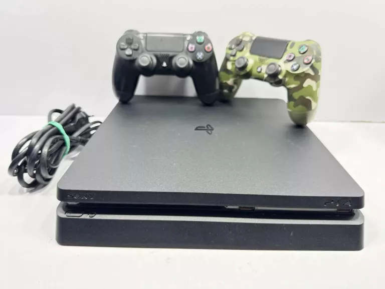 KONSOLA PLAYSTATION 4 SLIM 1TB 2 PADY ZASILACZ HDMI PS4