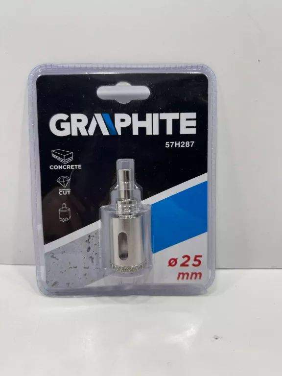 GRAPHITE 57H287 WIERTŁO DIAMENTOWE DO GRESU 25 MM