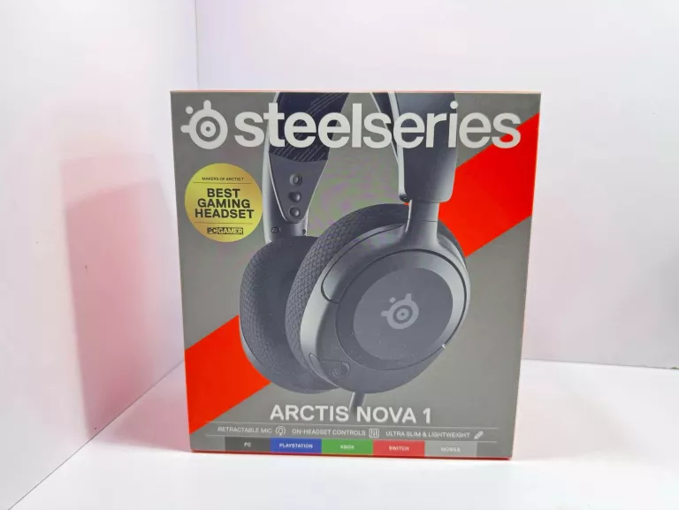 SŁUCHAWKI PRZEWODOWE STEELSERIES ARCTIS NOVA 1