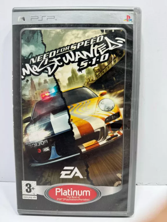 GRA NEED FOR SPEED: MOST WANTED 5-1-0 - SONY PSP