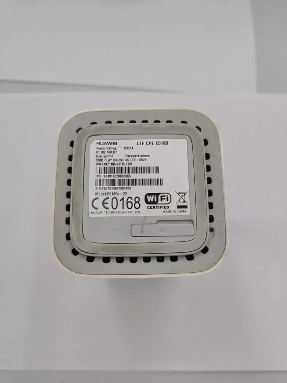 ROUTER HUAWEI LTE CPE E5180