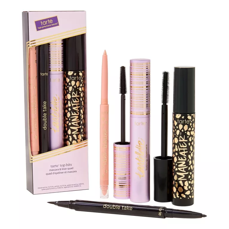 TARTE TOP HITS ZESTAW 2 TUSZ DO RZĘS EYELINER MANEATER TARTELETTE