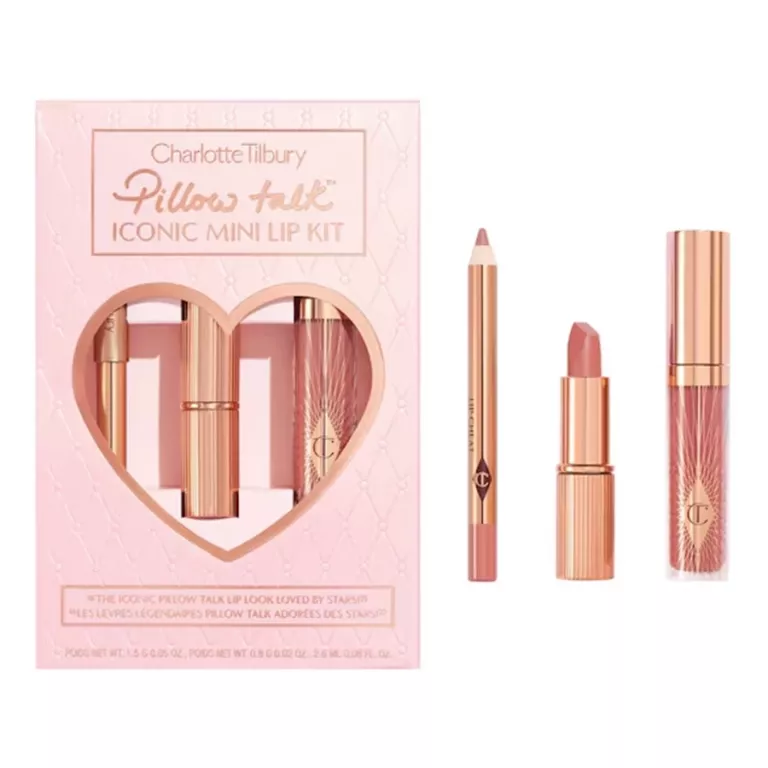 CHARLOTTE TILBURY PILLOW TALK ICONIC MINI LIP KIT - ZESTAW DO MAKIJAŻU UST