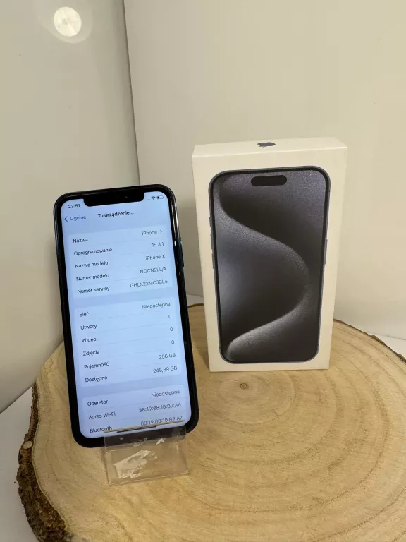 TELEFON IPHONE X 256GB BAT 100%