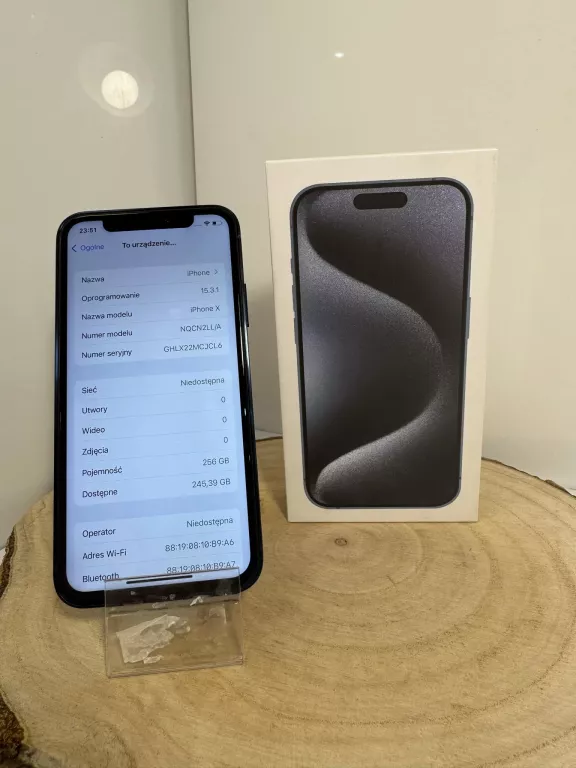 TELEFON IPHONE X 256GB BAT 100%