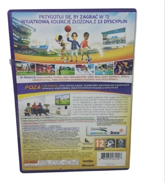 GRA KINECT SPORTS SEZON 2 XBOX 360 WERSJA PL