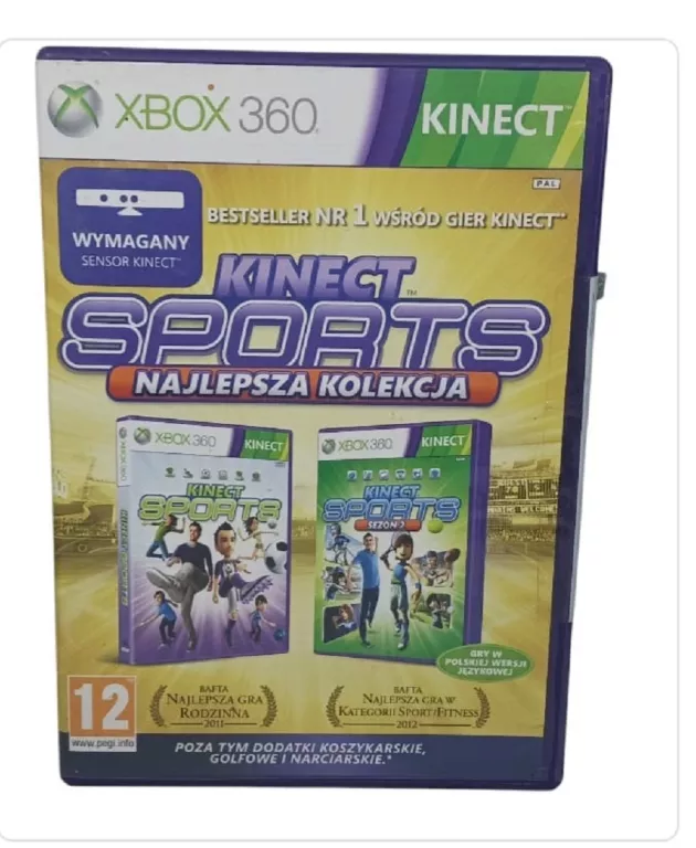 GRA KINECT SPORTS SEZON 2 XBOX 360 WERSJA PL