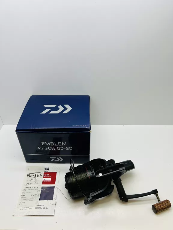 KOŁOWROTEK DAIWA EMBLEM 45 SCW QD SD 4.9:1 PUDEŁKO !!!