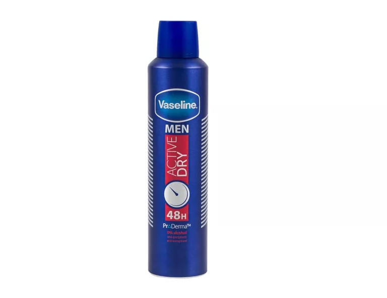 VASELINE ACTIVE DRY ANTYPERSPIRANT W SPRAYU DLA MĘŻCZYZN 48H 250ML